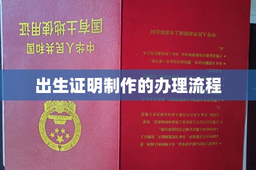 让胡路出生证明制作的办理流程